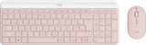 Logitech Mk470 Slim Combo, Juego De Sobremesa Rosa, Disposición De, Mecanismo De Tijera 920-011314