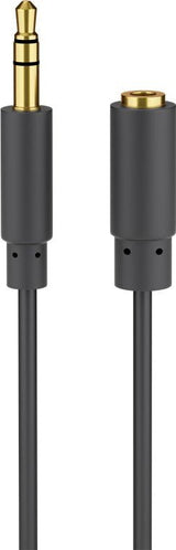 Goobay 97122 Cable De Audio 5 M 3,5mm Negro