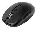 Gembird Dual-Mode 6-Button Wireless Mouse 2.4g + Bt Black