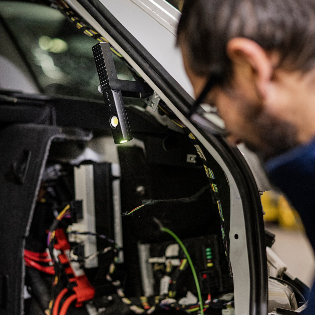 Lámpara De Trabajo Ledlenser 502733 Led Negra 12 W