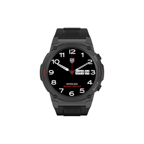 EAN 5908235977669 - MaxCom FW63 Cobalt Pro 3,63 cm (1.43") AMOLED 51 mm Digital Pantalla táctil Negro imagen 2