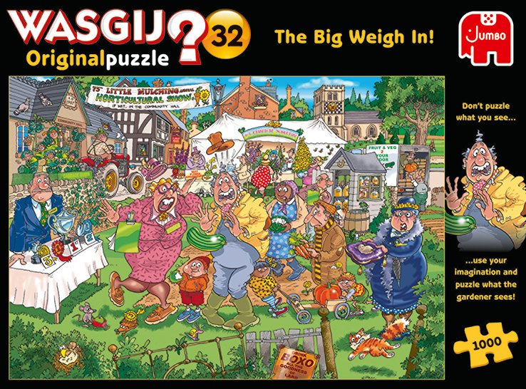 Wasgij Original 32 1000pcs Puzzle 1000 Pieza(S) Cómics