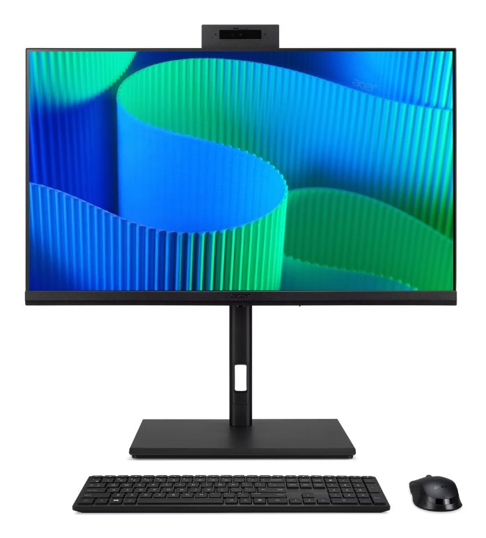 All In One Acer Veriton Z4 Vz4727gt I7-14700 / Hasta 5.4 Ghz Ram 16 Gb Ssd 1.024 Tb Uhd Graphics 770 Gigabit Ethernet Ieee 802.11ax (Wi-Fi 6e) Bluetooth 5.3 Win 11 Pro Monitor: Led 27" 1920 X 1080 (Full Hd)