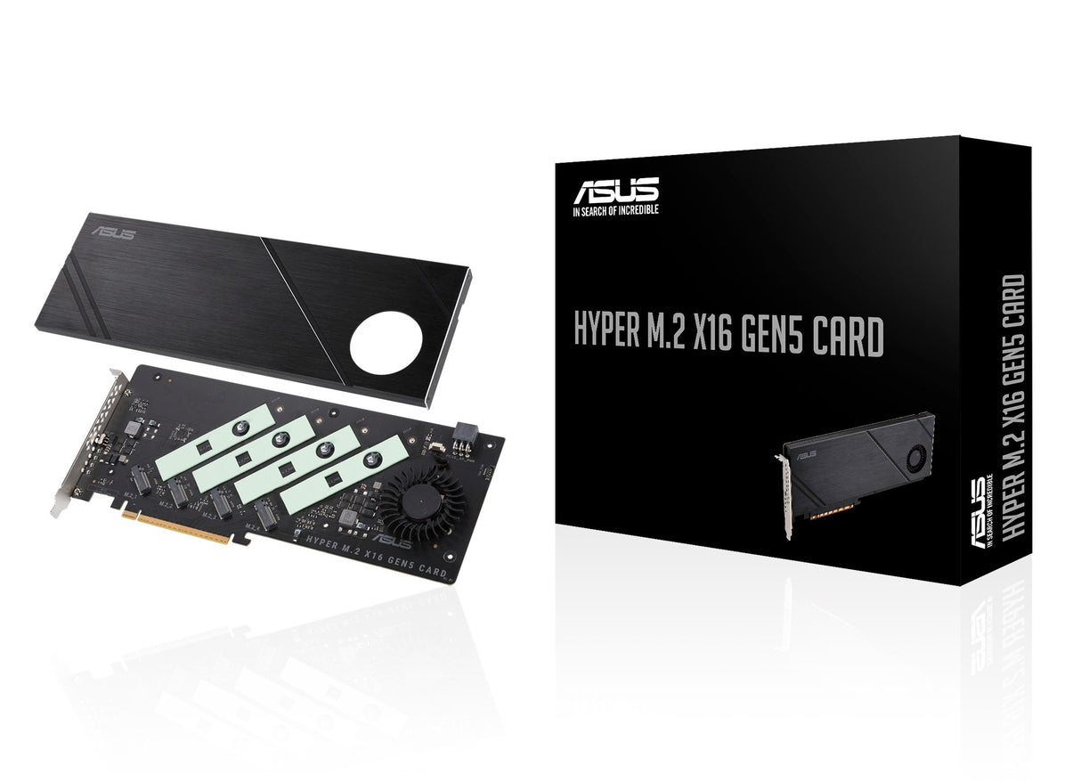 EAN 4711387353288 - ASUS Hyper M.2 x16 Gen5 Card tarjeta y adaptador de interfaz Interno imagen 2