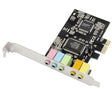 EAN 5712505805862 - Microconnect MC-CMI6CH-PCIE tarjeta de audio Interno 5.1 canales PCI-E imagen 1