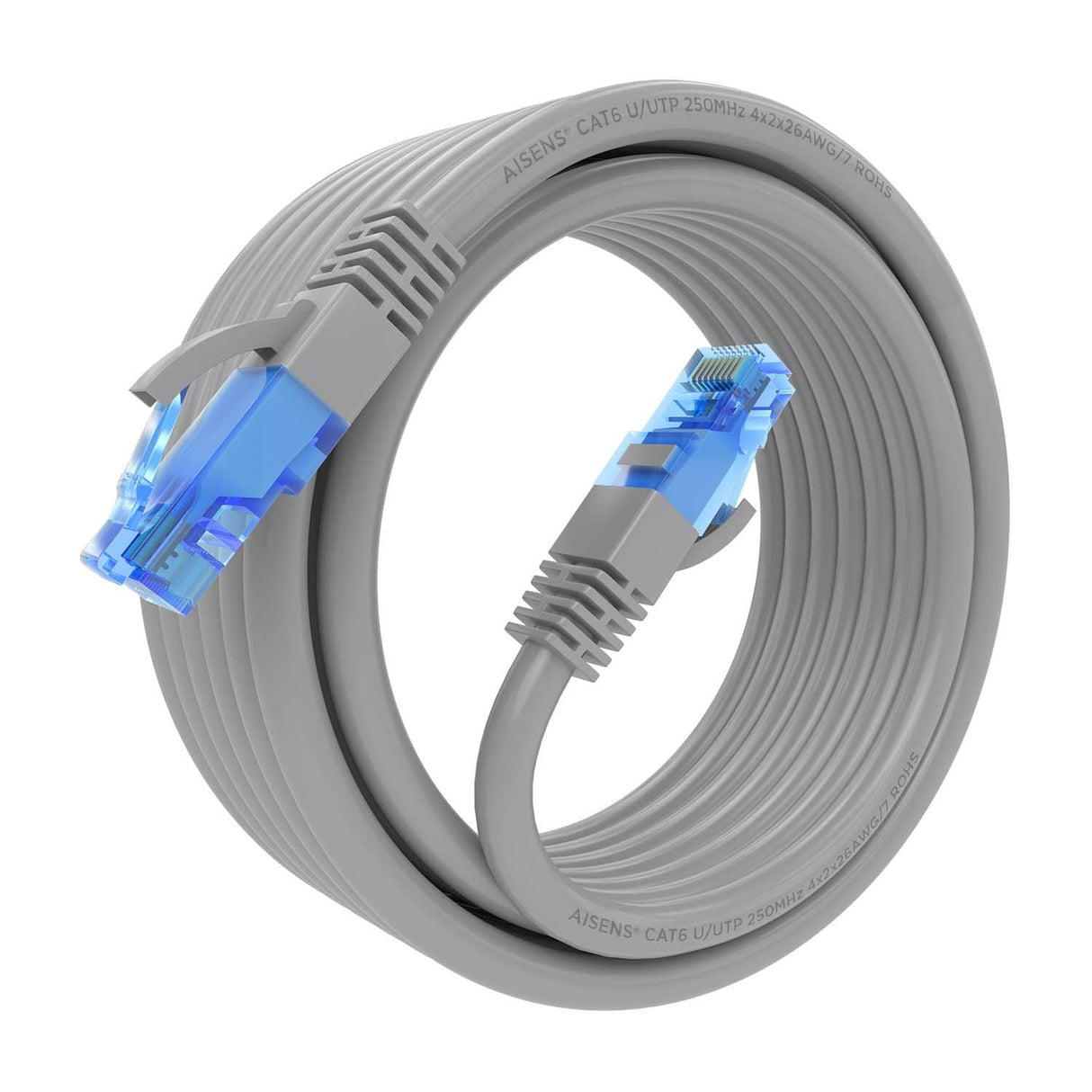 Aisens Cable De Red Rj45 Cat.6 Utp Awg26 Cca - 5m - Gris