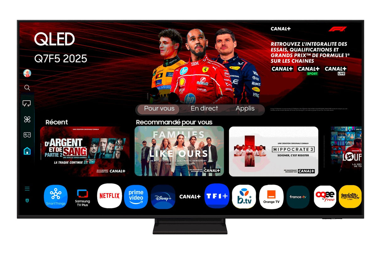 Televisor Samsung Qled Q7f5 Tq75q7f5au 75' Ultra Hd 4k Smart Tv Wifi