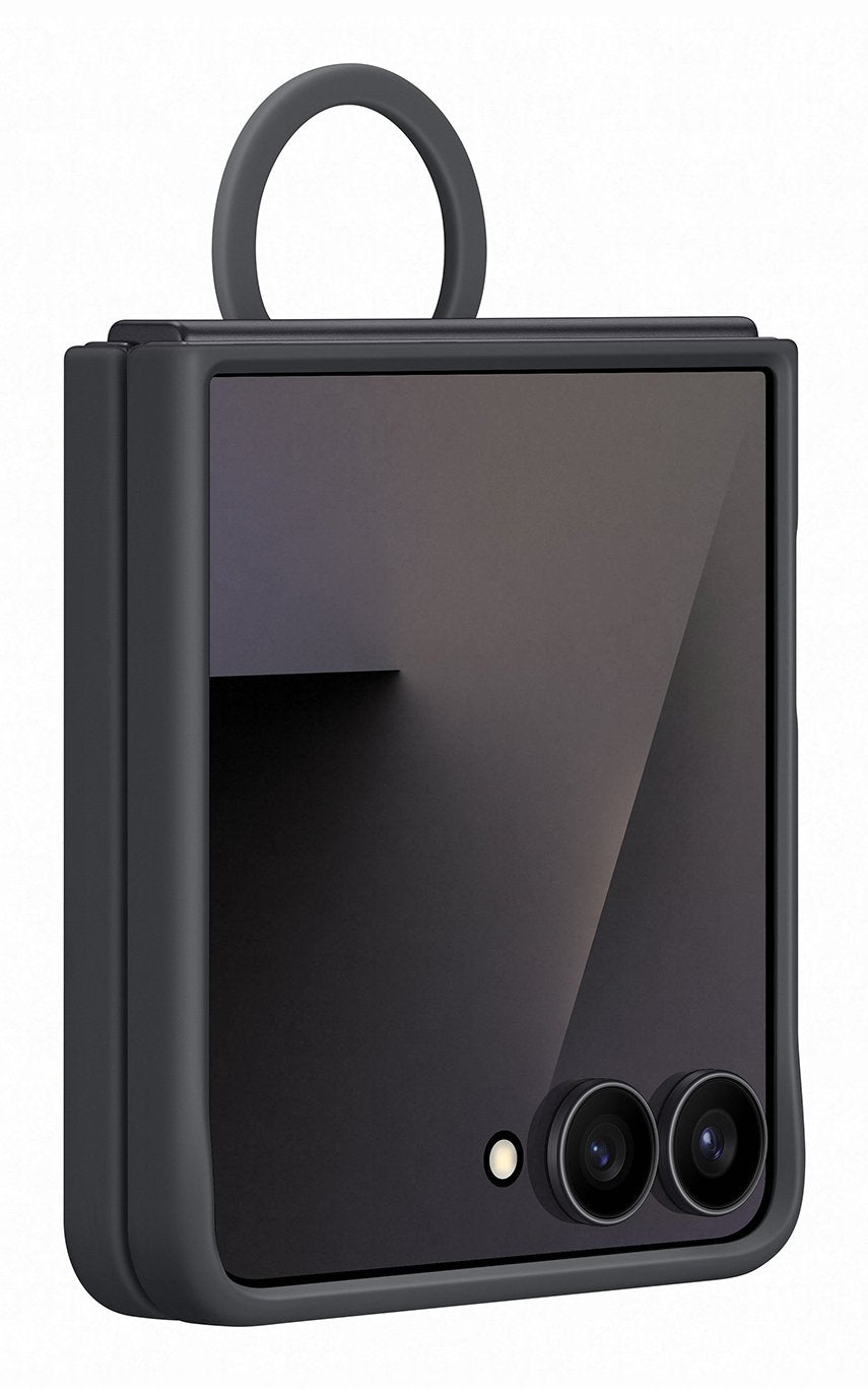 Samsung Ring Case (Silicone) Fr Galaxy Flip7 Negro