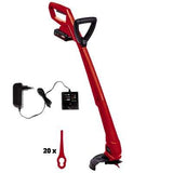 Cortabordes Inalámbrico Einhell Gc-Ct 18/24 Li P (Rojo/Negro, Batería De Iones De Litio De 1,5 Ah) 3411102