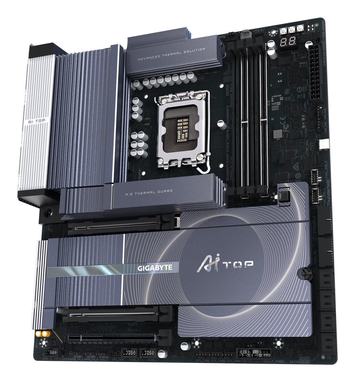 EAN 4719331866051 - GIGABYTE Z890 AI TOP placa base Intel Z890 LGA 1851 (Socket V1) ATX extendida imagen 4