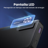 Ugreen 25742 Batería Externa Ión De Litio 10000 Mah Negro