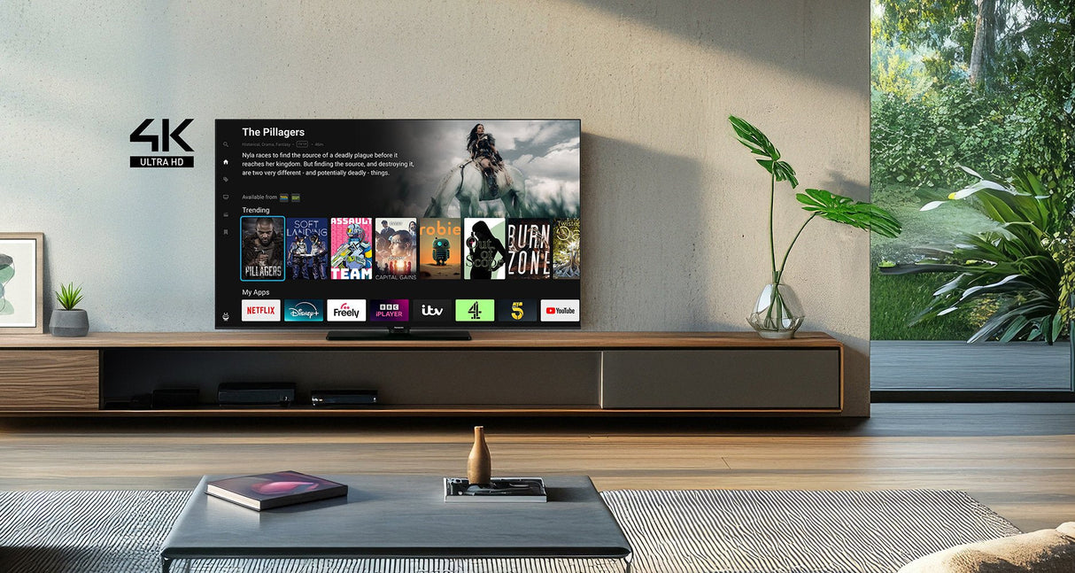 Panasonic Tb-55w61aez Televisor 139,7 Cm (55") 4k Ultra Hd Smart Tv Wifi Negro