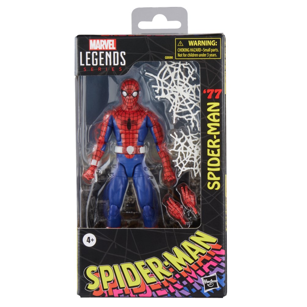 Figura Hasbro Marvel Legends Series Spider Man '77