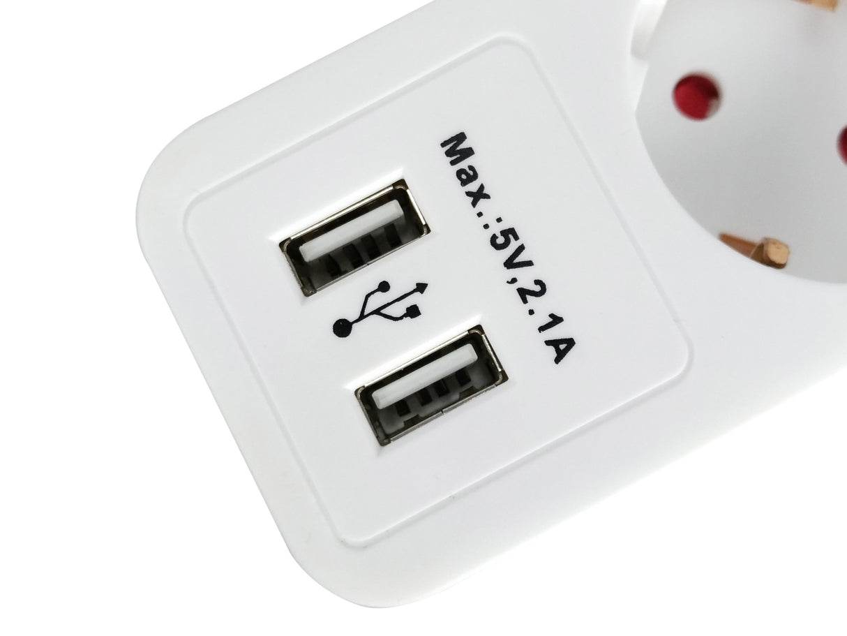 EAN 4015867222065 - Equip 245554 base múltiple 1,8 m 5 salidas AC Interior Blanco imagen 5