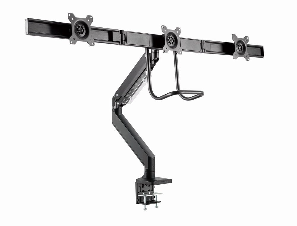EAN 8716309127691 - Gembird MA-DA3-03 soporte para monitor 68,6 cm (27") Escritorio Negro imagen 1