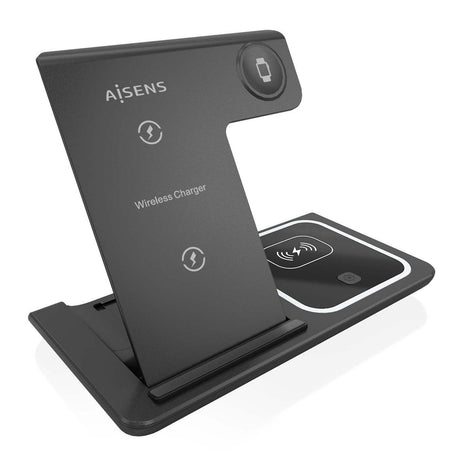 EAN 8435739901687 - AISENS ASCH-15W3WC043-BK cargador de dispositivo móvil Auriculares, Teléfono móvil, Smartphone, Reloj int imagen 1