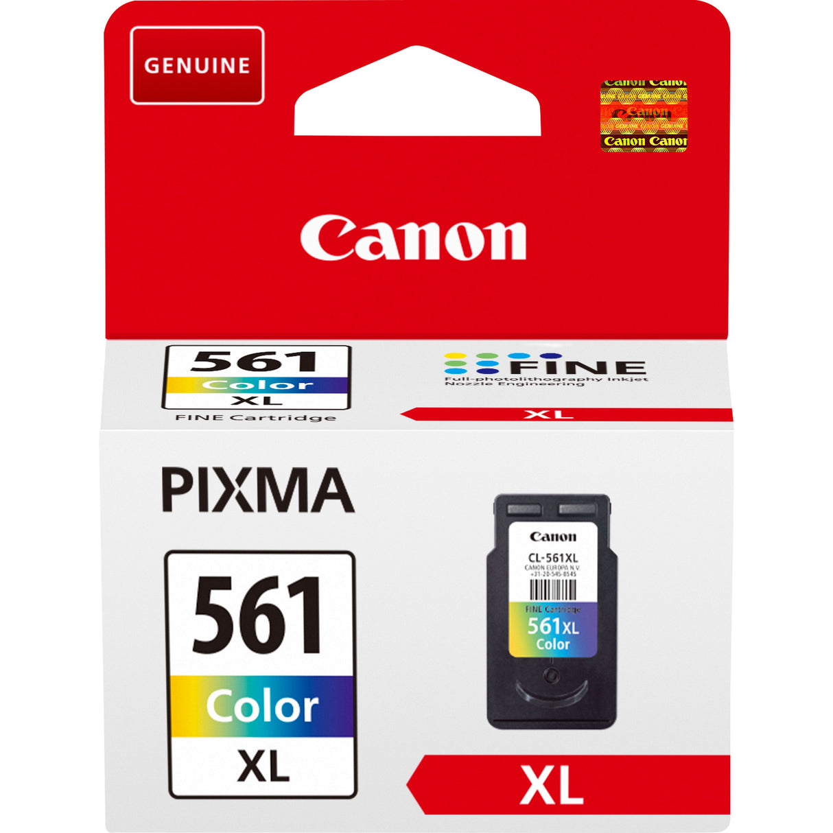 Canon Cl561xl Tricolor Cartucho De Tinta Remanufacturado 3730c001/3731c001