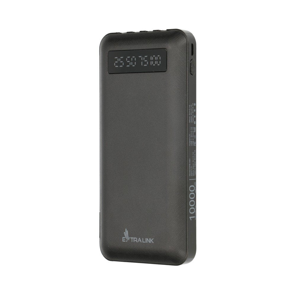 Extralink Ex.19607 Batería Externa Polímero De Litio 10000 Mah Negro