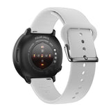 Polar Unite White S-L Silicone Wristband With Pin Buckle