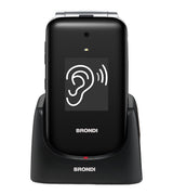 EAN 8015908770902 - Brondi Amico Supervoice 7,11 cm (2.8") Negro Teléfono para personas mayores imagen 1