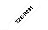 EAN 4977766770408 - Brother TZE-R231 cinta para impresora de etiquetas Negro sobre blanco imagen 1
