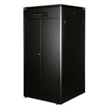 Roline 19-Zoll Netzwerkschrank Pro 32 He, 800x800 Bxt Glastr Schwarz