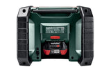Metabo R 12-18 Dab+ Bt (600778850) Akku-Baustellenradio (Verde/Negro, Ukw, Dab+, Bluetooth, Ohne Akku Und Ladegerät) 600778850