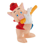 Figura Cerdito Flauta Los 3 Cerditos 5cm