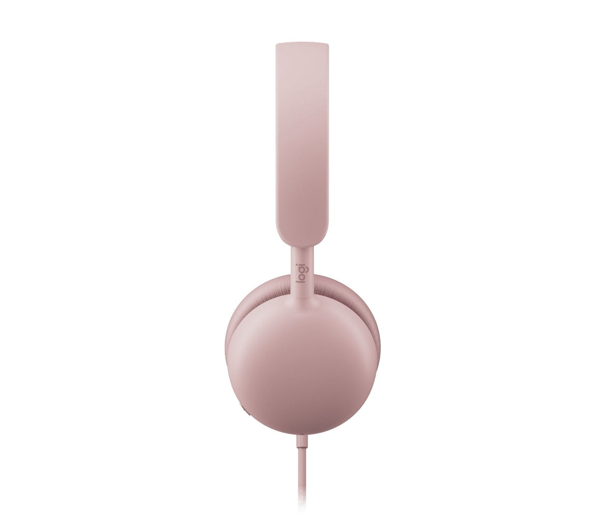 Auricular  Logitech Zone Wired 2 For Business Cableado Cancelación De Sonido Activo Rosa Certificado Para Equipos De Microsoft