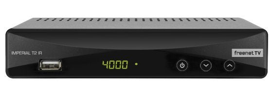 Imperial T2 Ir Dvb-T2 Hd-Receiver Inkl. 3m Freenet