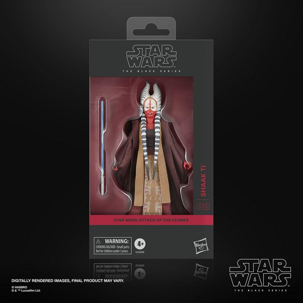 Figura Hasbro Star Wars The Black Series Attack Of The Clones Shaak Ti
