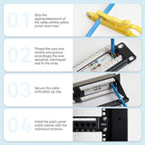 Patch Panel Aisens Kgcb0 24 Puertos Cat.6