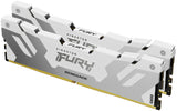 Mimoria Kingston Fury 48 Gb Ddr5-8000 (2x 24 Gb) Plateado/Blanco, Kf580c38rwk2-48, Renegade, Intel Xmp Kf580c38rwk2-48