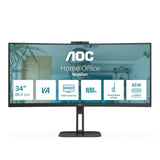 EAN 4038986110273 - AOC V5 CU34V5CW pantalla para PC 86,4 cm (34") 3440 x 1440 Pixeles Wide Quad HD LED Negro imagen 1