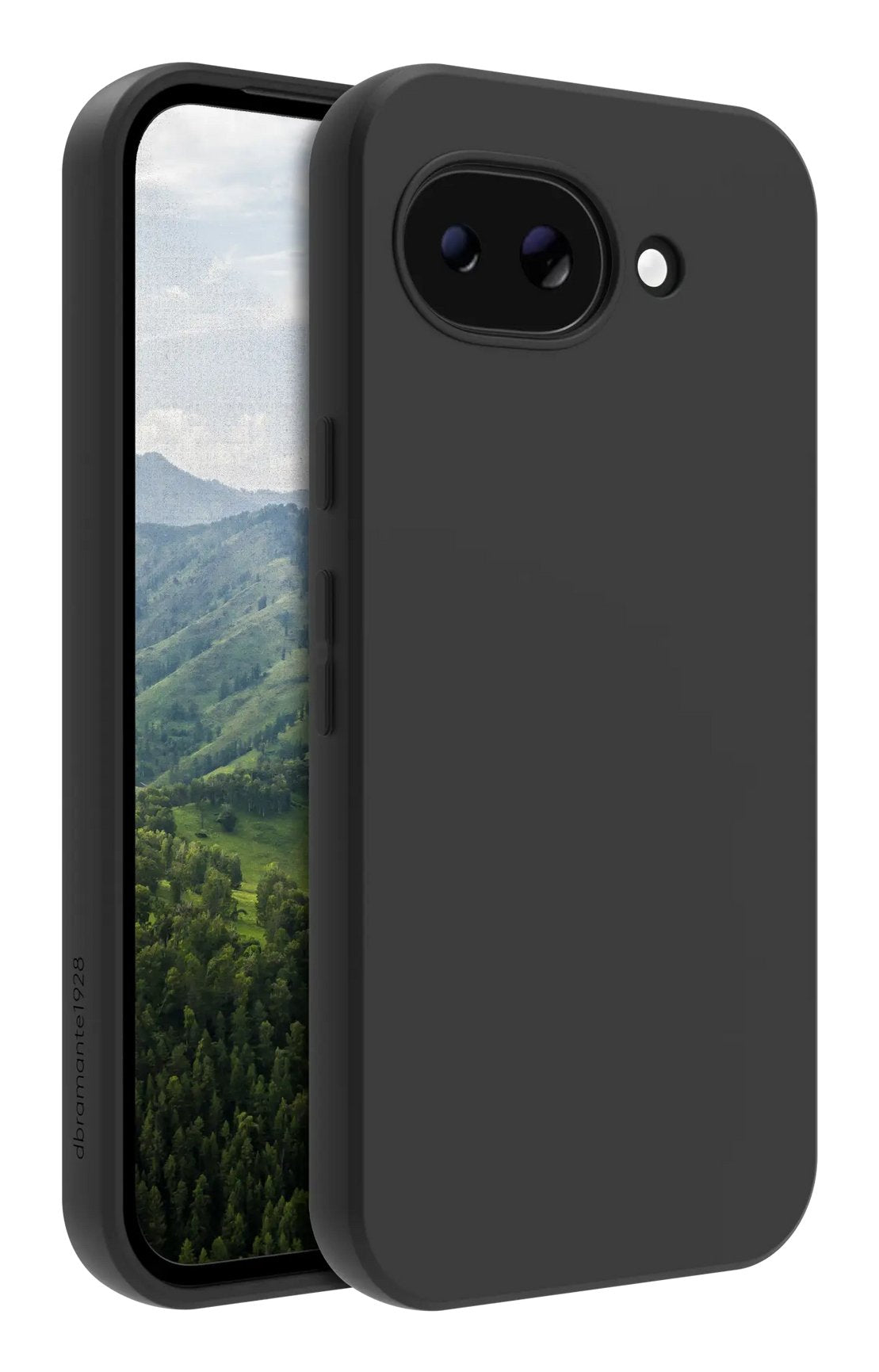 Dbramante1928 Greenland Carcasa Trasera Para Teléfono Móvil Plástico Negro Noche Para Google Pixel 10a