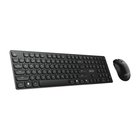 EAN 4711377367042 - MSI FORGE K210 WIRELESS COMBO teclado Ratón incluido Hogar / Oficina USB QWERTY Inglés de EE. UU. Negro imagen 2