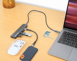 EAN 766623190442 - Manhattan 190442 base para portátil y replicador de puertos Alámbrico USB 3.2 Gen 1 (3.1 Gen 1) Type-C Gri imagen 3