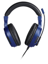 Auriculares Nacon Ps4ofheadsetv3blue  Bigben Con Micrófono Azul