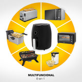 Freidora Por Aire Sin Aceite Princess Digital Xxl 182025 1500w Capacidad 4.5l