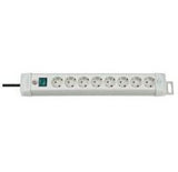 EAN 4007123624324 - Brennenstuhl 1955580100 base múltiple 3 m 8 salidas AC Gris imagen 1