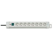 EAN 4007123624324 - Brennenstuhl 1955580100 base múltiple 3 m 8 salidas AC Gris imagen 1