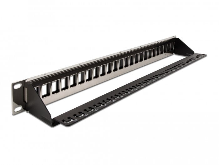 Delock 19"Keymone Patchpanel 24port Negro
