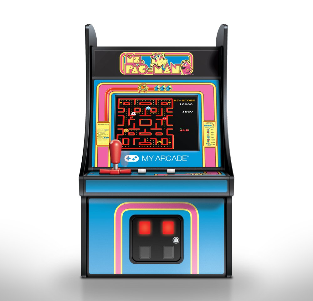My Arcade Micro Player Ms Pacman 6.75" Dgunl-3230