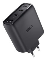 Cargador De Pared Gan Trust Maxo 65w 26067 3xusb Tipo-C 1xusb Incluye Cable Usb Tipo-C 65w