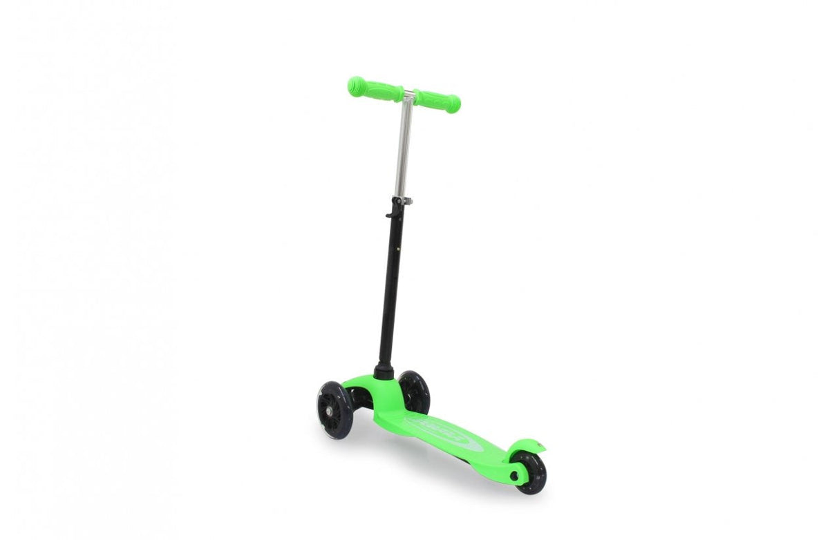 Jamara 460495 Scooter Niños Patinete De Tres Ruedas Negro, Verde
