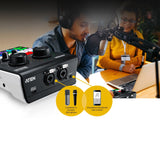 Aten Mezclador De Audio Para Pódcast Con Ia  Miclive De 6 Canales