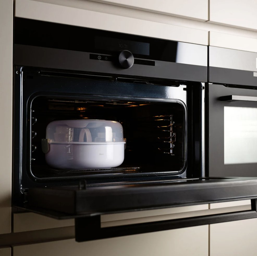 Alecto Bw-04 Mikrowellen Flaschensterilisator Weiss