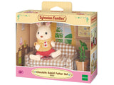 Epoch Sylvanian Families - Schokoladenhasen Vater Wohnzimmer Set 5013