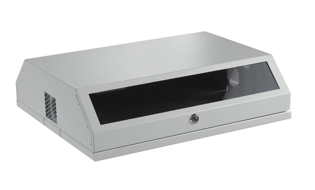 19" 3u+5u= 8u Rack Wall Mount  537 X 475 X 146mm - White