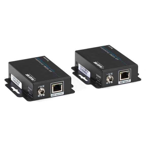 Black Box Vx-Hdmi-Tp-3d40m Extensor Audio/Video Transmisor Y Receptor De Señales Av Negro